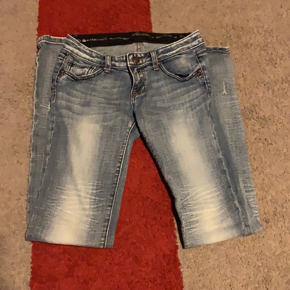 ✨ ReRock Express✨ distressed jeans - Picture 1 of 9